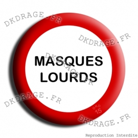 Badge Made in DK Masques lourds
