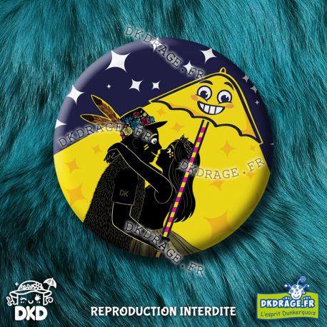 Badge "Lumière sur l'amour"