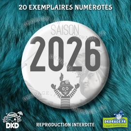 Le Badge éphémère n°13 collector 56mm