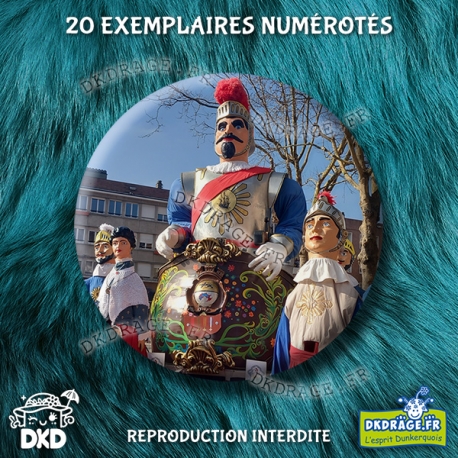 Le Badge éphémère n°14 collector 56mm