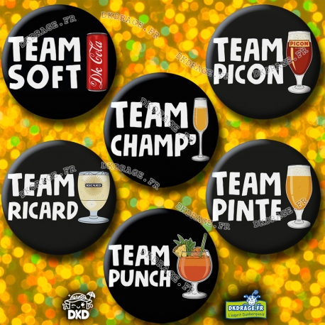 Badge Team Boissons
