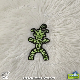 Ecusson brodé Mr Carnaval Anis Ecusson brodé Mr Carnaval Anis