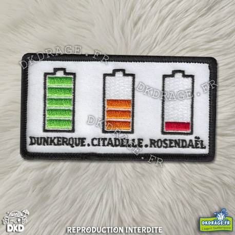 Ecusson brodé Trois Joyeuses