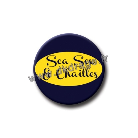 Badge / Magnet Sea Sex & Chailles 38mm