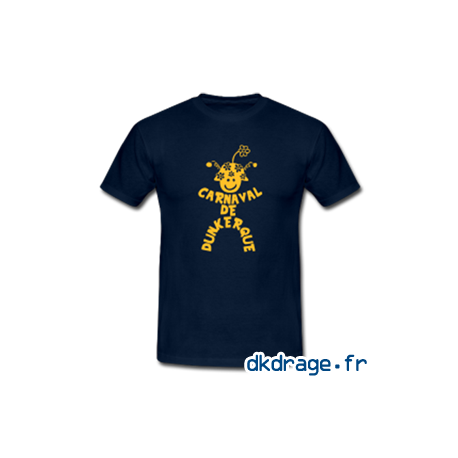 T-shirt Bleu Marine Mr Carnaval de Dunkerque