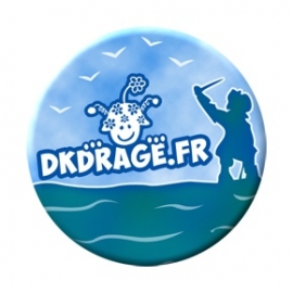 Badge DK'DRAGE 38mm