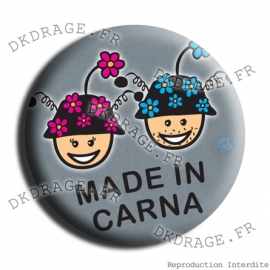 Badge Couple Made in Carna