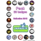 Pack 20 badges - Collection 2015
