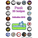 Pack 20 badges - Collection 2015
