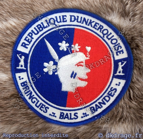 Badges made in DK / Ecussons / Autocollants / Stickers / T-shirts / Coques  - 100% Carnaval de Dunkerque 