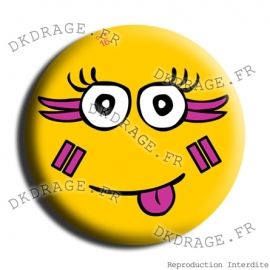 Badge Le sourire