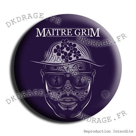 Badge Maitre Grim