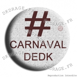 Badge Hashtag Carnaval