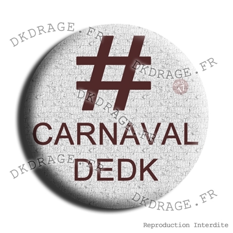Badge Hashtag Carnaval