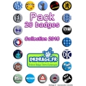 Pack 20 badges - Collection 2016
