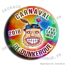 Badge / Magnet Carnaval de Dunkerque 2018 collector