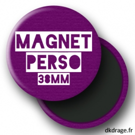 Magnet 38mm personnalisé carnaval