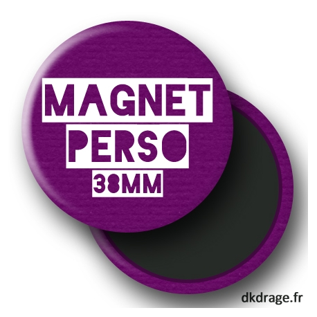 Magnet 38mm personnalisé carnaval