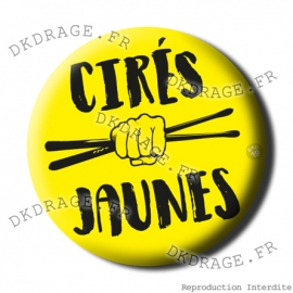 Badge / Magnet Cirés Jaunes