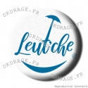 Badge Leut'che - Bleu