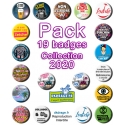 Pack 19 badges - Collection 2020