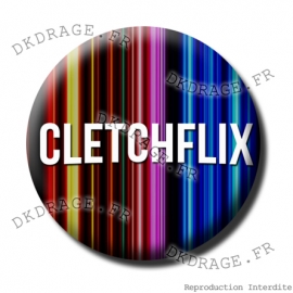 Badge / Magnet CLETCHFLIX
