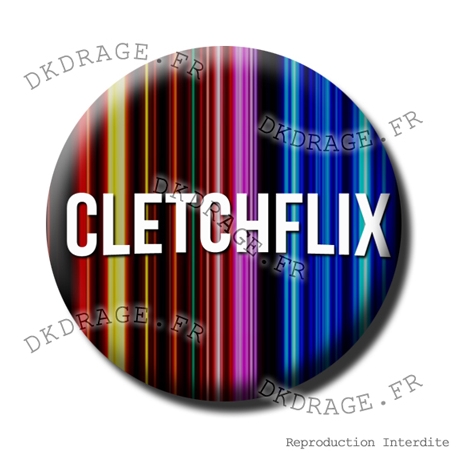 Badge / Magnet CLETCHFLIX