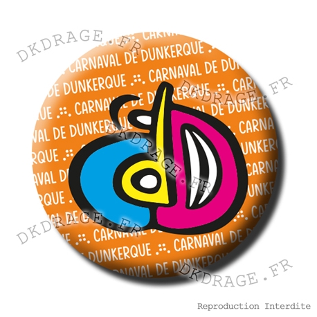 Badge / Magnet CDD Carnaval de Dunkerque