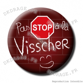 Badge / Magnet Pas Stop à la Visscher