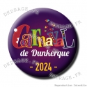 Badge Carnaval de Dunkerque 2024