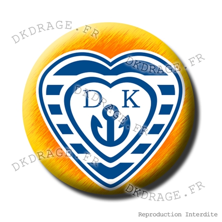 Badge / Magnet DK Port de Coeur