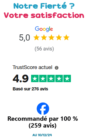 Des notes et avis au top !