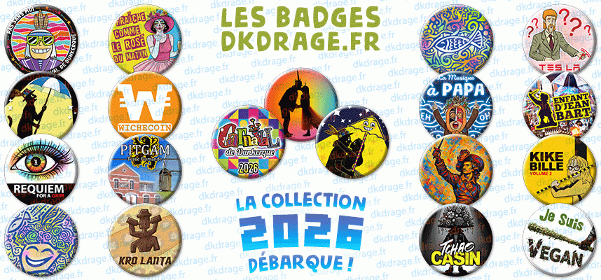 La collection des badges 2026 est arrivée !