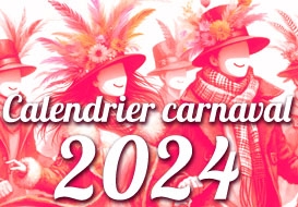 Le retour du carnaval ! Le calendrier 2024